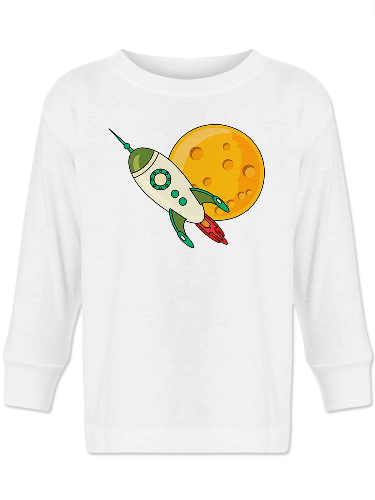 Moon And Rocket T-shirt