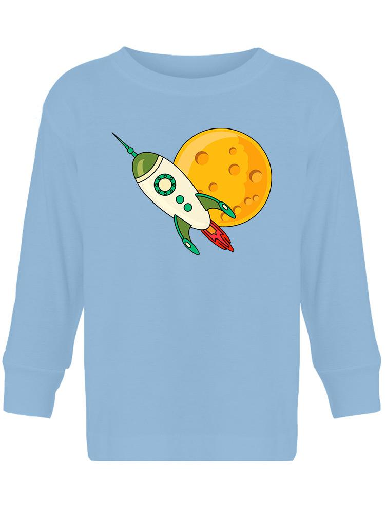 Moon And Rocket T-shirt