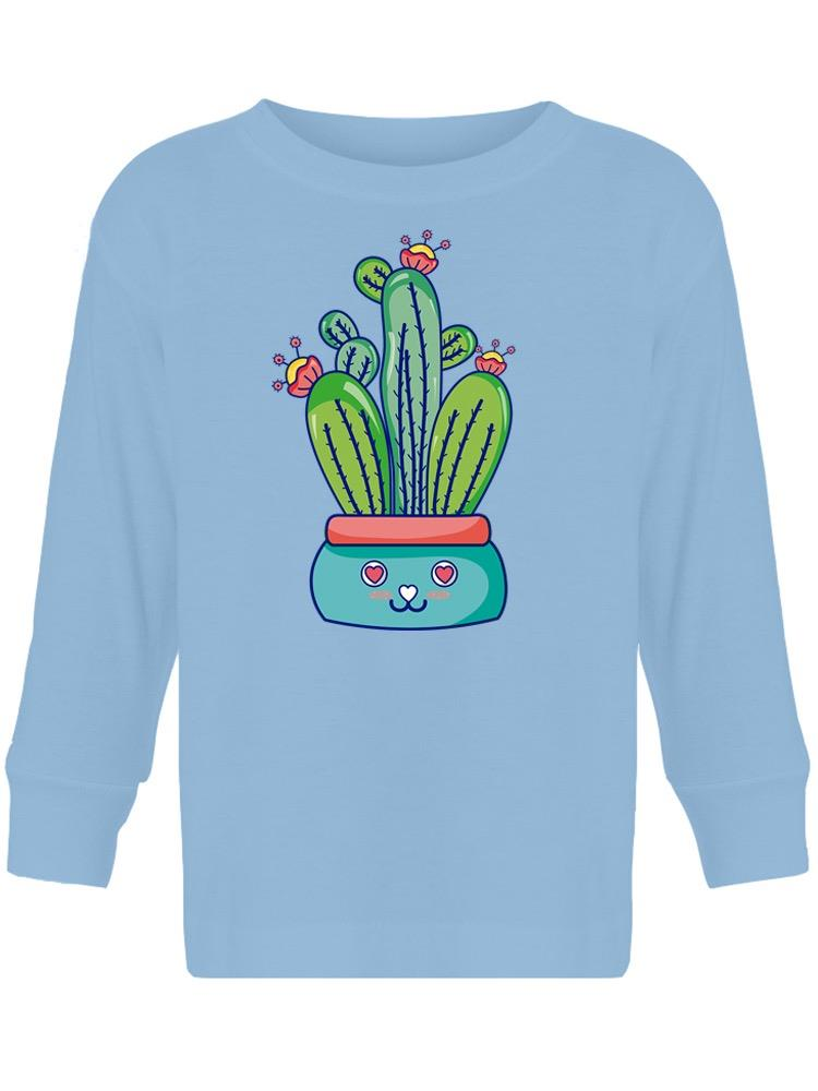 Kawaii Cactus Flowerpot T-shirt