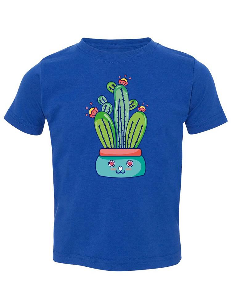 Kawaii Cactus Flowerpot T-shirt