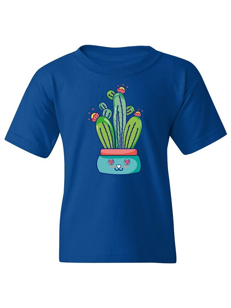 Kawaii Cactus Flowerpot T-shirt