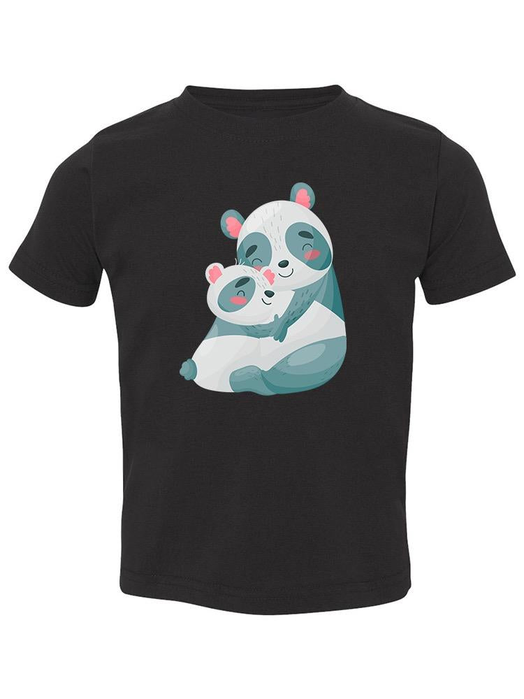 Panda Mom And Cub T-shirt