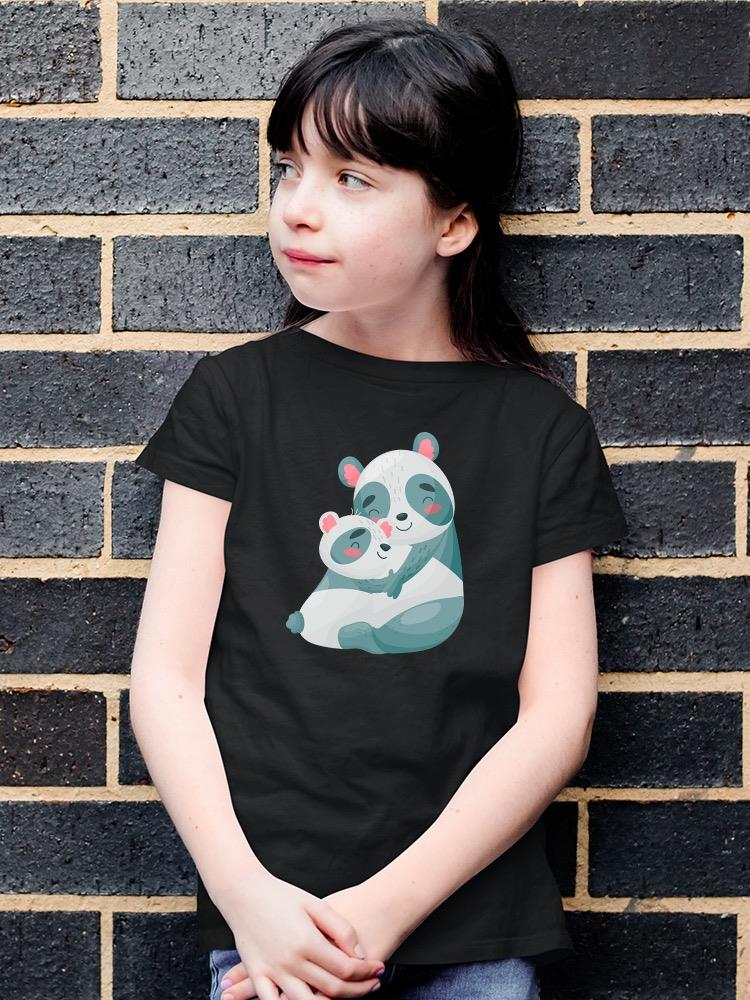 Panda Mom And Cub T-shirt