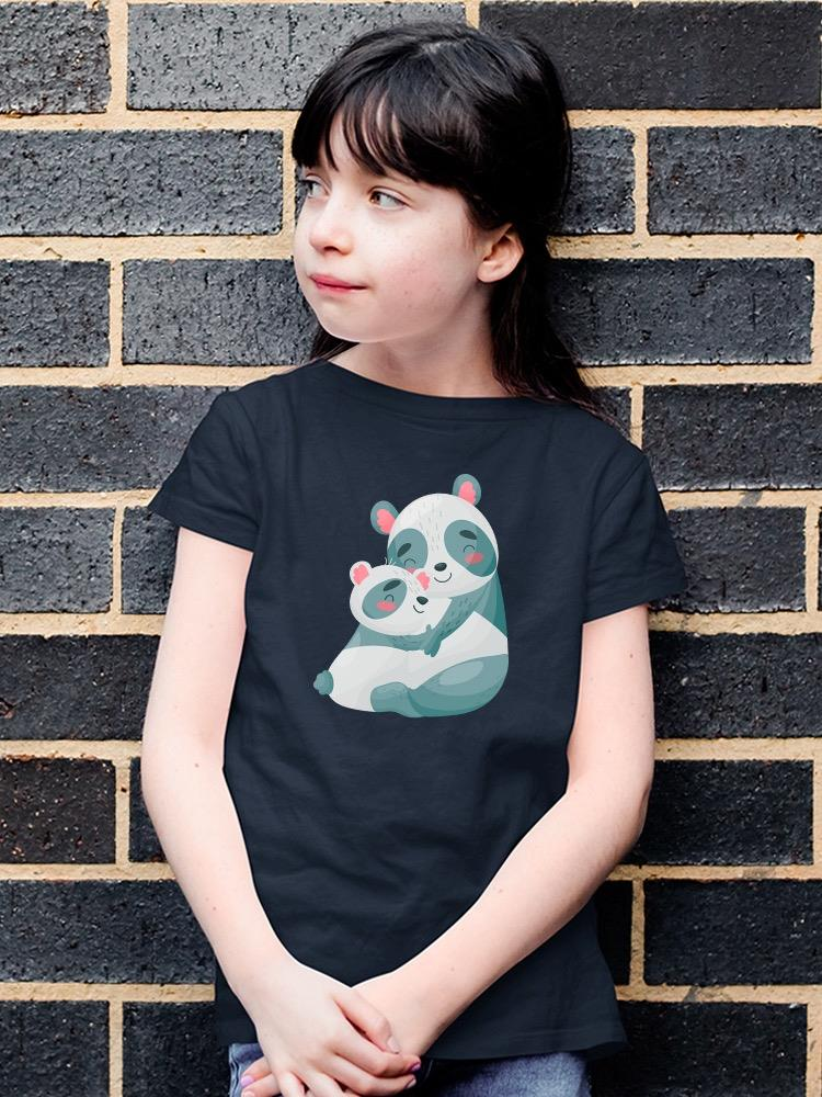 Panda Mom And Cub T-shirt