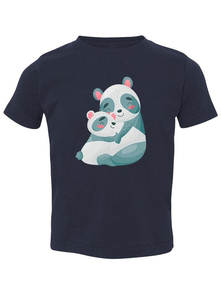 Panda Mom And Cub T-shirt