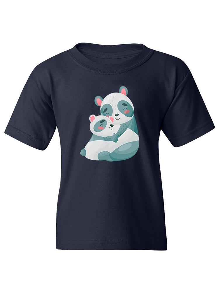 Panda Mom And Cub T-shirt