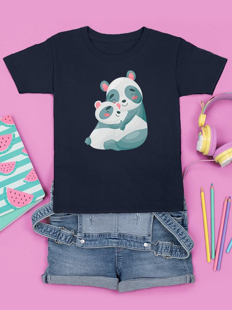 Panda Mom And Cub T-shirt