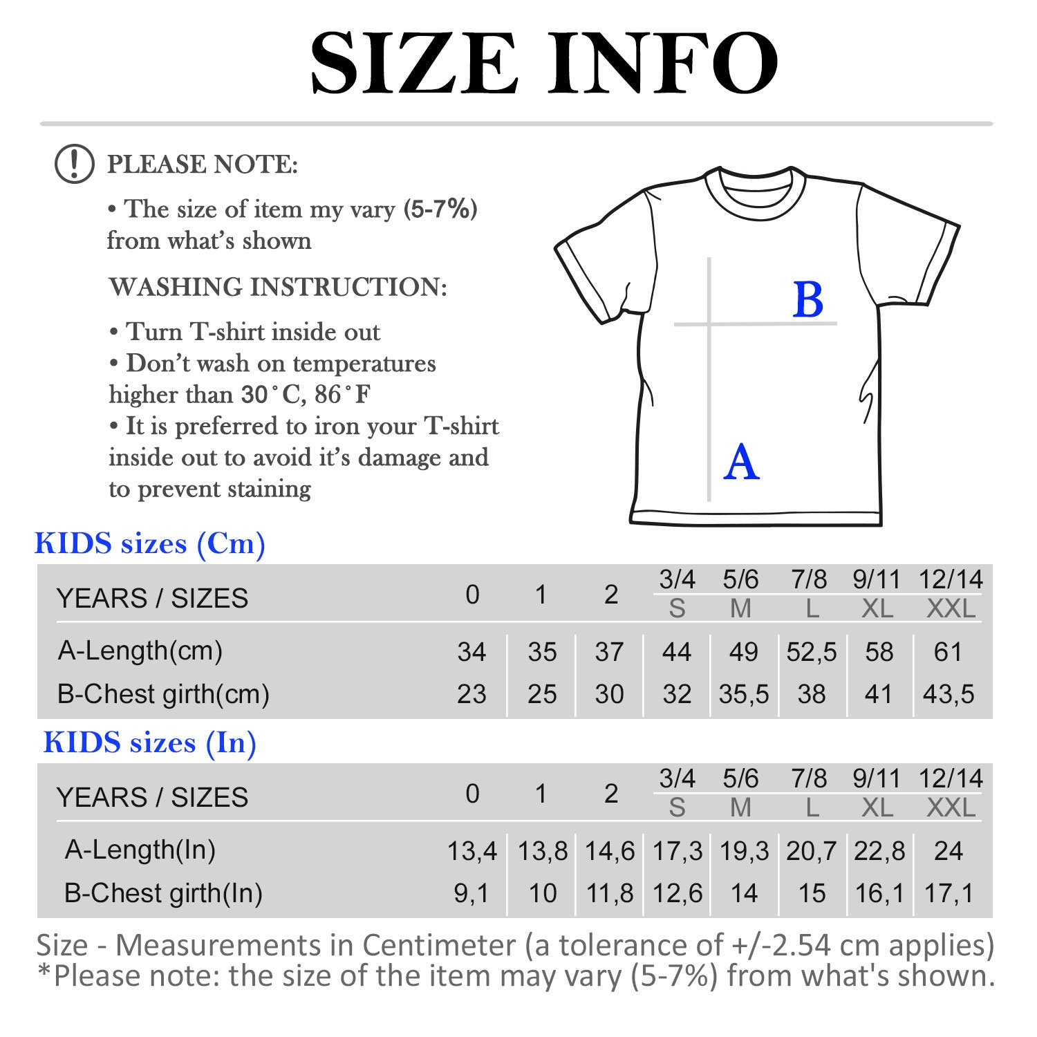 T-Shirt Kids (YP1406)