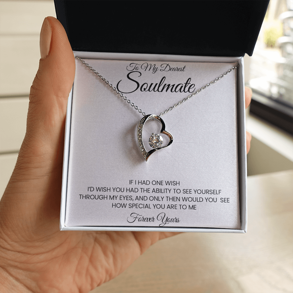 To My Soulmate Forever Love Necklace